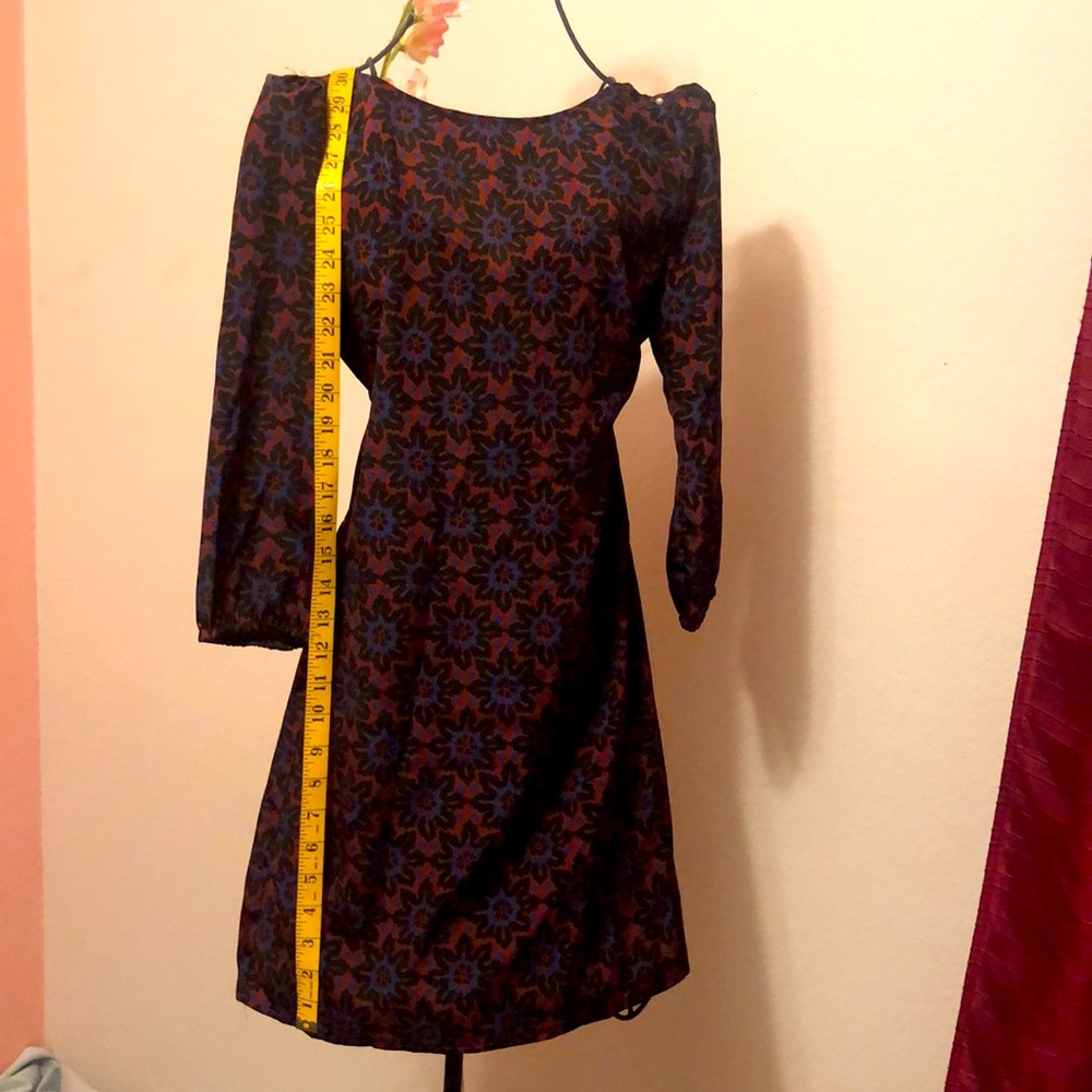 Paraella patterned shift dress